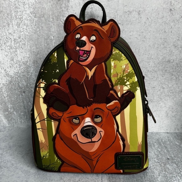 Loungefly Handbags - Loungefly Disney Brother Bear Koda & Kenai Mini Backpack